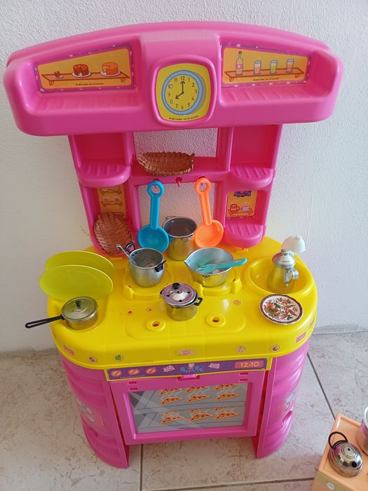 Cozinha de brincar com acessórios