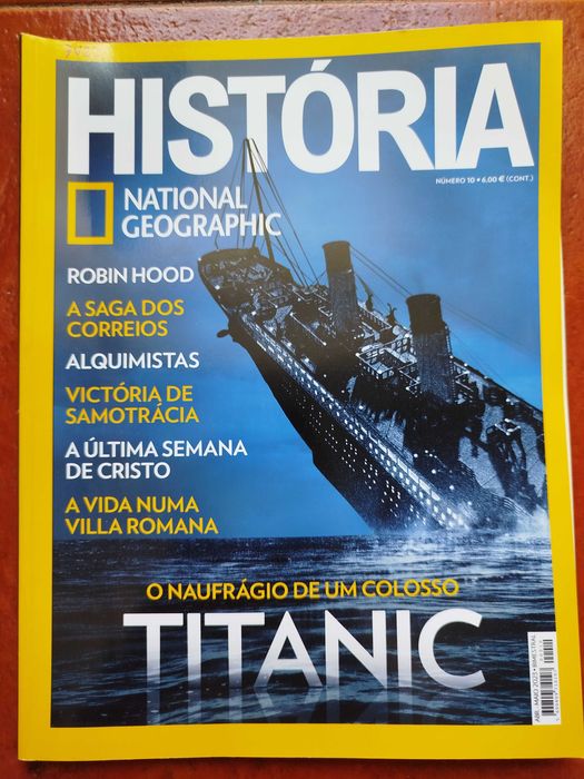 National Geographic História, números 6-10 [portes incluídos]