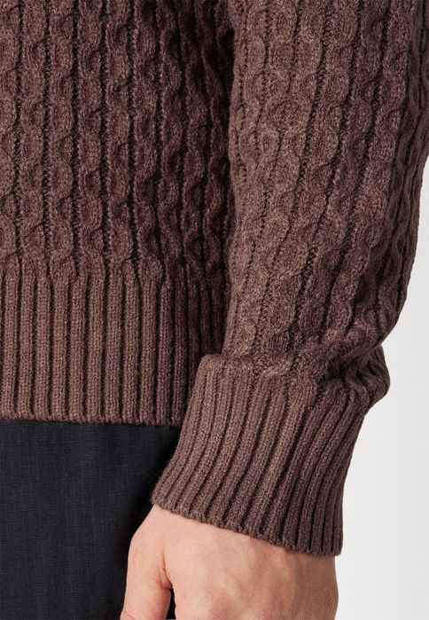 Sweter brązowy Jack&Jones M