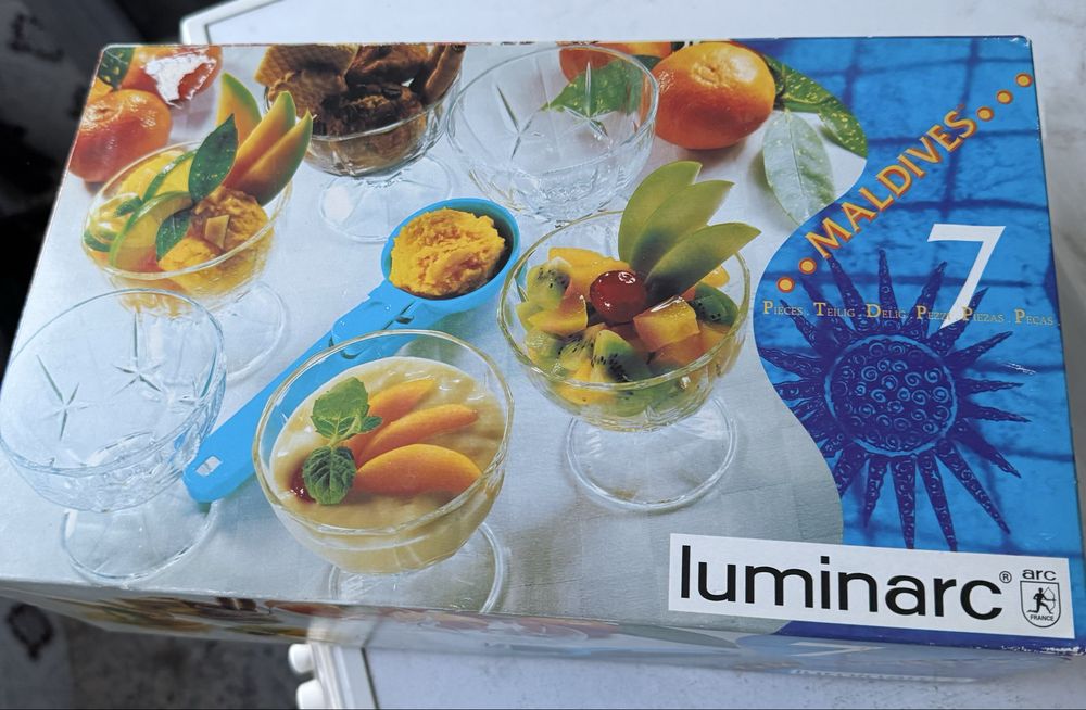 Luminarc Maldives conjunto tigelas de gelado