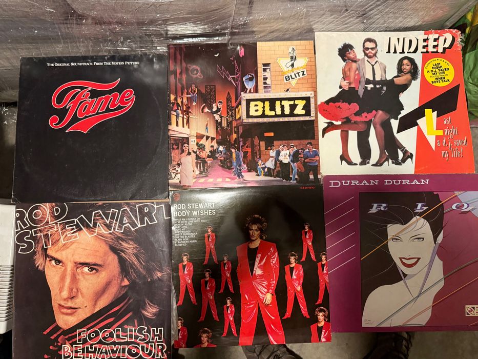 Vinis de diversos estilos musicais