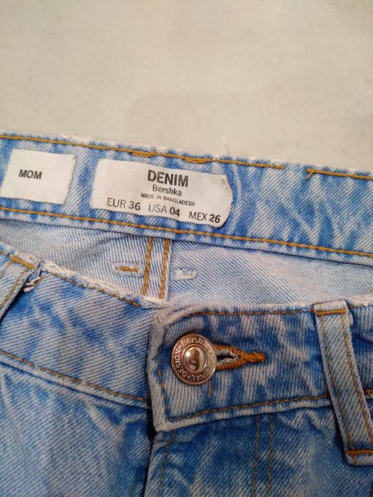 Spodnie jeans Bershka rozm 36,Pas 70cm