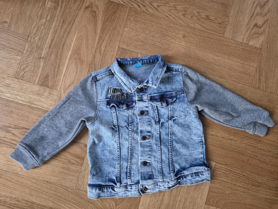 Kurtka jeansowa/bluza chłopięca rozm. 110