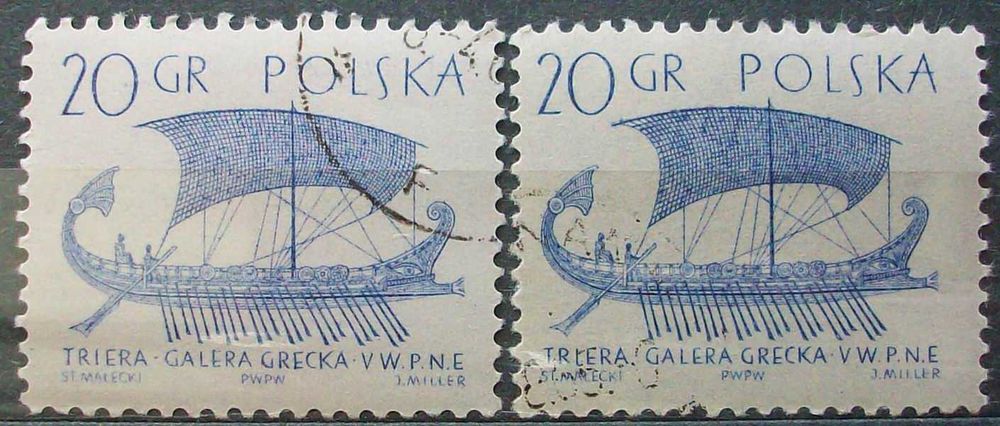 L Znaczki polskie rok 1963  kwartał II - luzaki