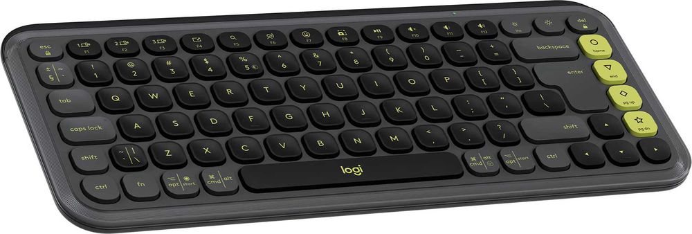Клавіатура бездротова Logitech POP Icon Keys Graphite UKR