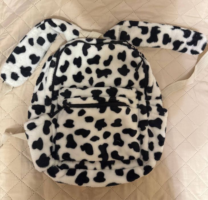 Рюкзак корівка хутряний