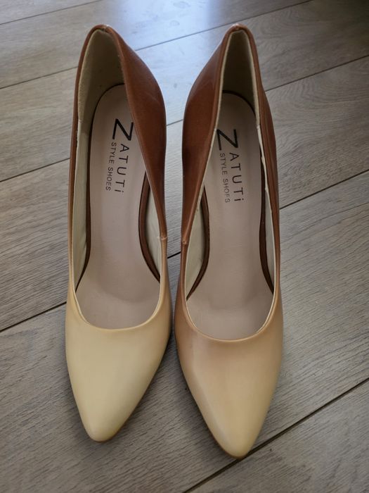 Елегантні туфлі ZATUTI Style Shoes, двоколірні,  нові