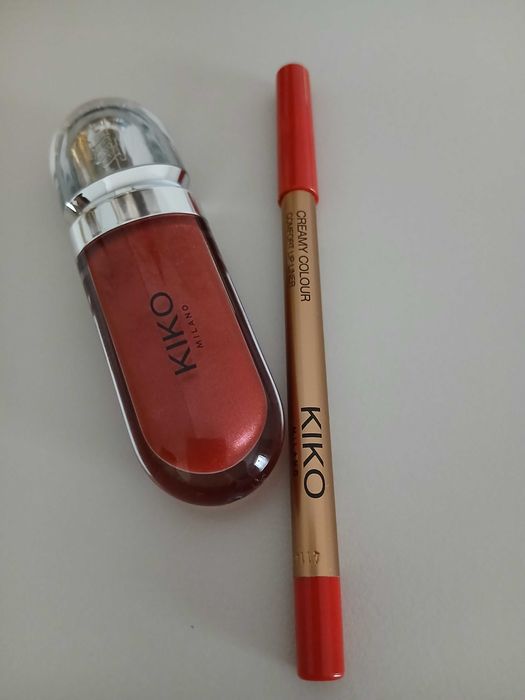 Zestaw do ust Kiko Milano błyszczyk konturowka