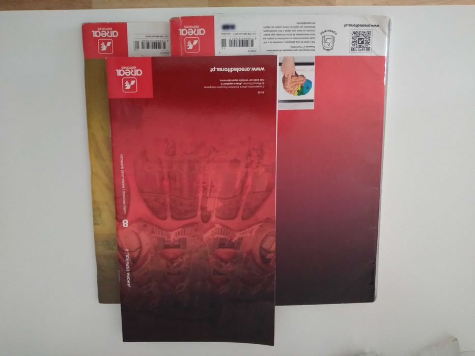 3 Livros de Ahora Español! 2 - Espanhol - Nível 2 - 8º Ano, como Novos