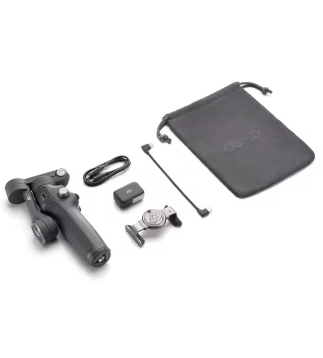 DJI osmo mobile 8 vlog black + микрофон