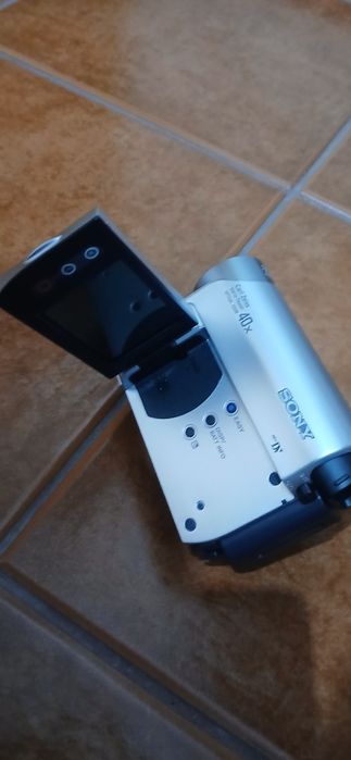 Camera vídeo sony touch painel LCD