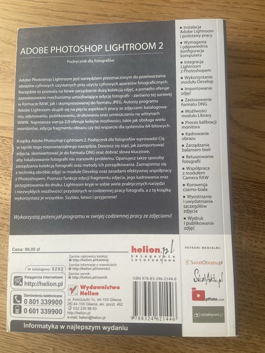 Ksiażka Adobe fotoshop lightroom 2