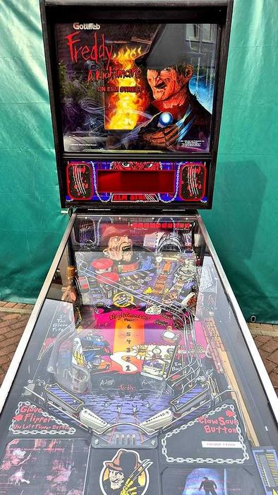 flipper pinball Lethal Weapon 3 i Freddy Nightmare on Elm Street - Stan bdb