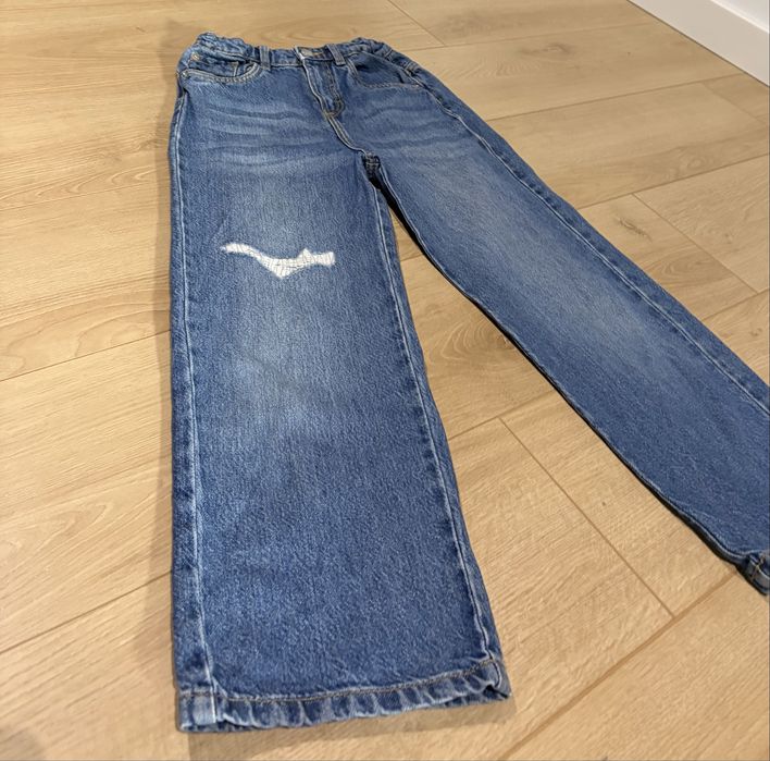 Jeansy Reserved 134 wide leg