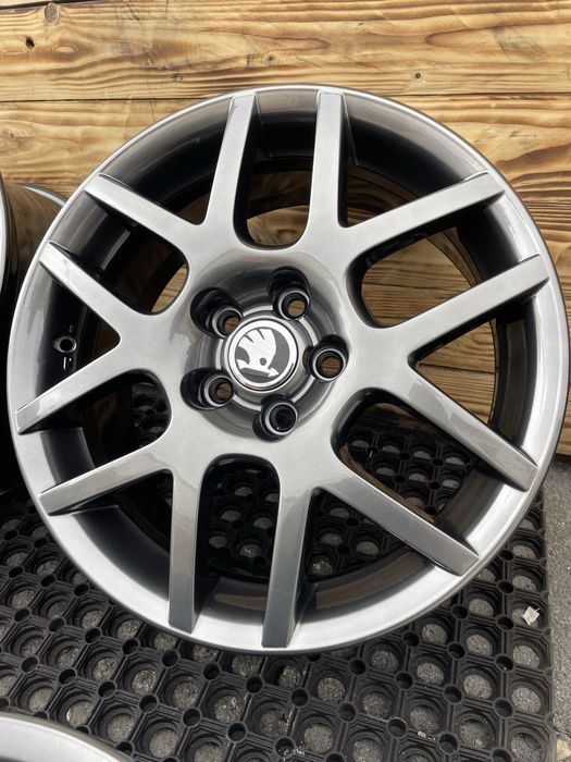 Легкосплавні диски 5/100 r16 volkswagen, skoda