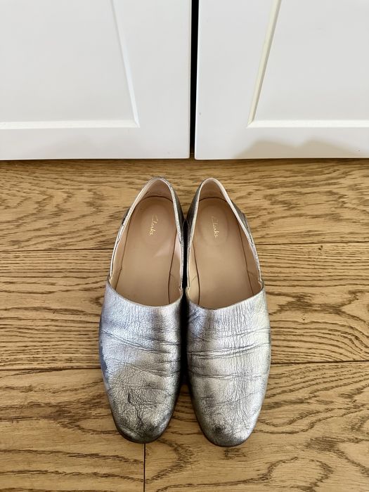 Clarks loafersy mokasyny ultramiękka skóra nat bdb+ 39/40