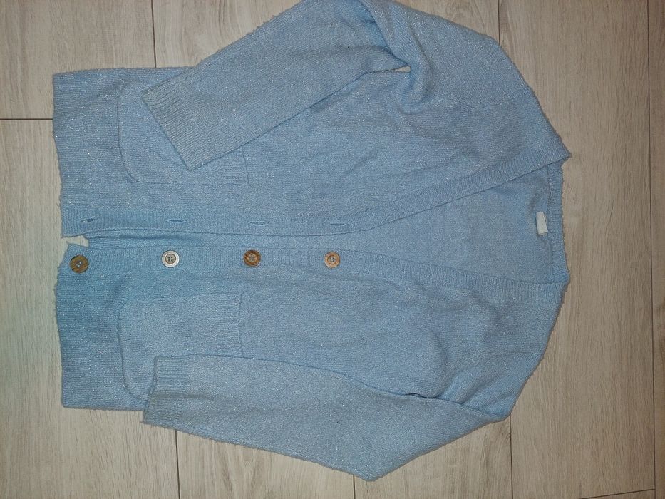 Błękitny sweter COol Club r.140 10zl