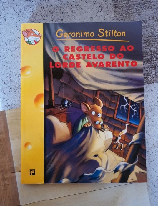 Geronimo Stilton O regresso ao Castelo Lorde Avarento Editorial Presen