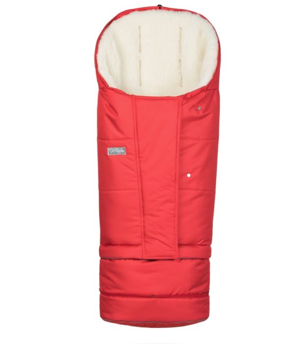 Багатофункціональний конверт на овчині ДОРЕЧІ United (червоний)