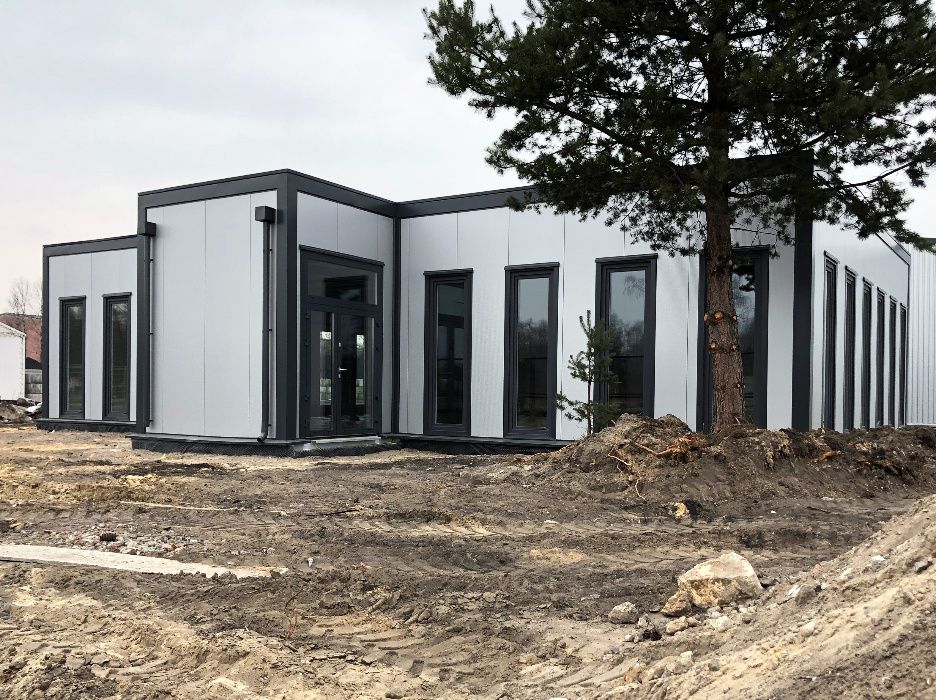 HALA stalowa magazynowo - biurowa 855m2