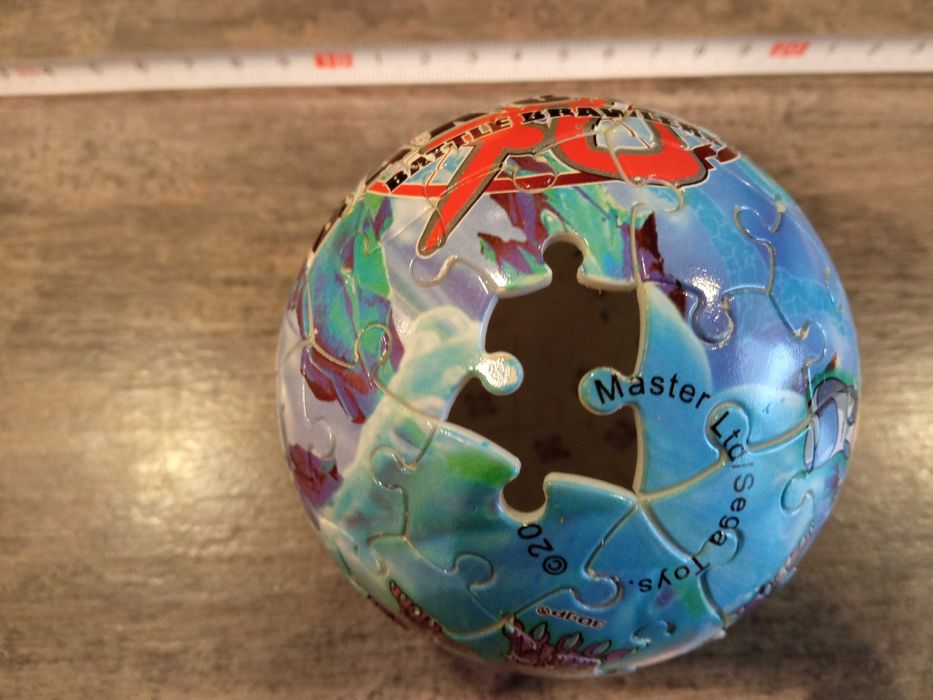 Puzzle 3d Bakugan kula, 2 sztuki, Łódź