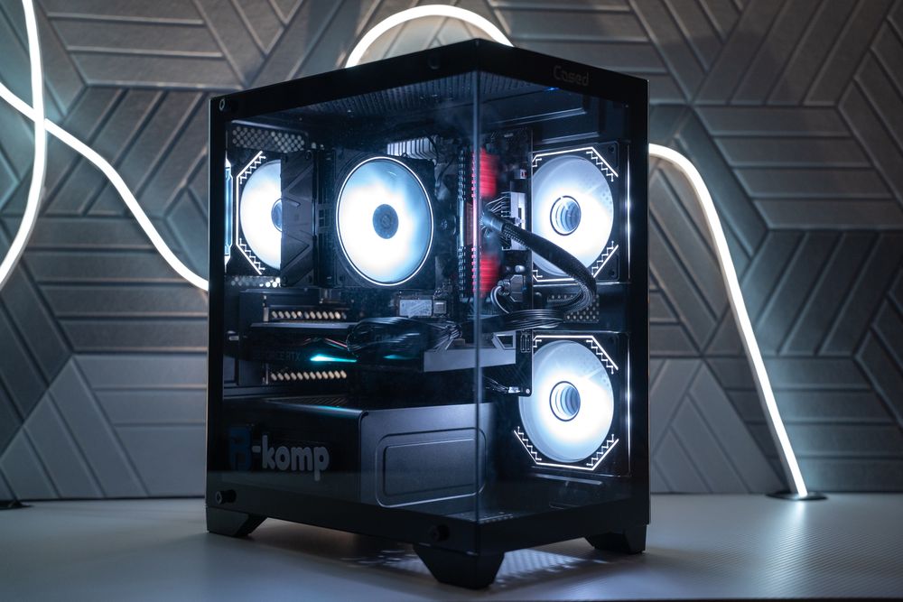komputer gamingowy komputer stacjonarny | komputer do gier | ryzen 5 | rx 6600 | możliwe 32gb ram ssd 1tb | komputer do fortnite cs roblox minecraft