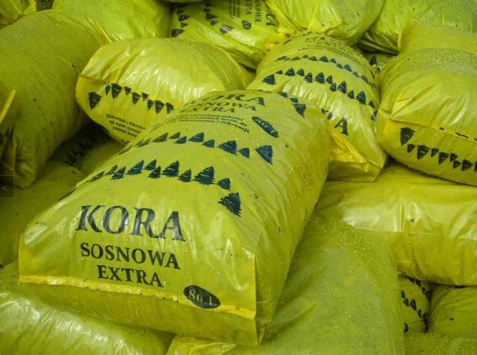 Kora Sosnowa ogrodowa worki luz dostawa świetna jakość dom ogród tuje