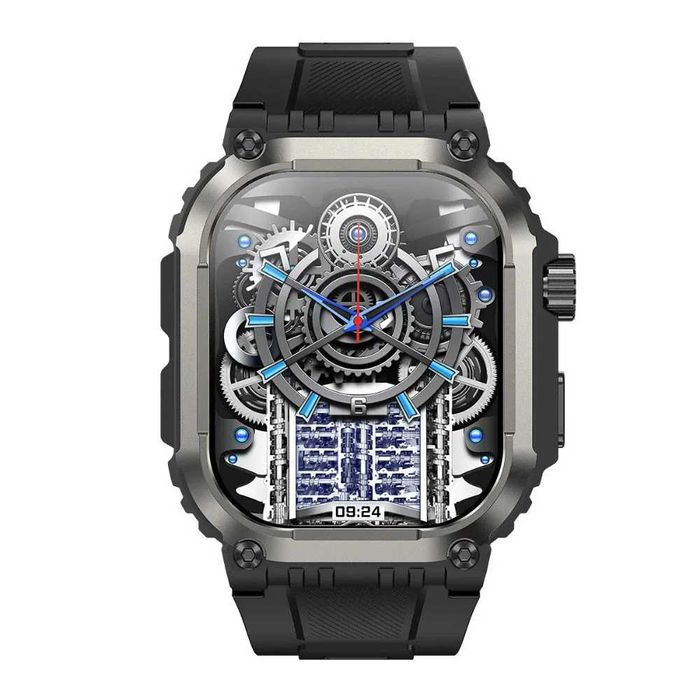 SmartWatch LG-101 Black PORTES GRÁTIS