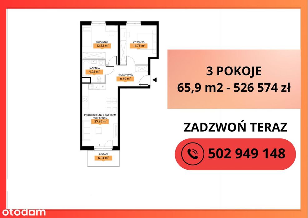 Mieszkanie – Łódź, Osiedle Stefana Batorego, Widzew Wschód - Widok 2