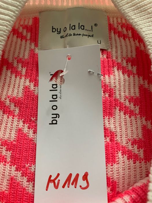Sweter w kurzą łapkę z By o la la rozmiar U