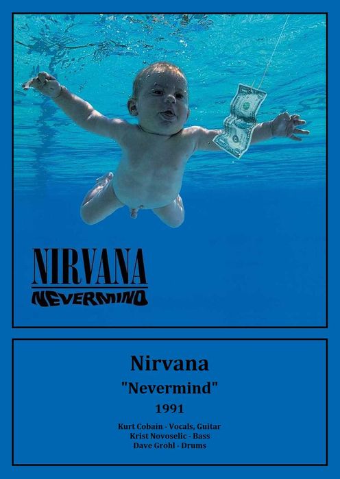Plakaty A3 - Rock, Queen Nirvana LedZeppelin PinkFloyd Rainbow ACDC