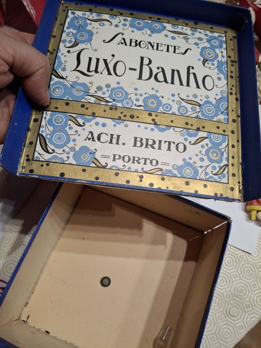 Caixa vintage ach brito sabonetes