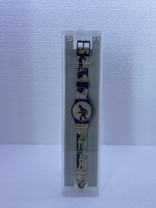 Swatch Tintin/Tintim Edicao Numerada 75 anos
