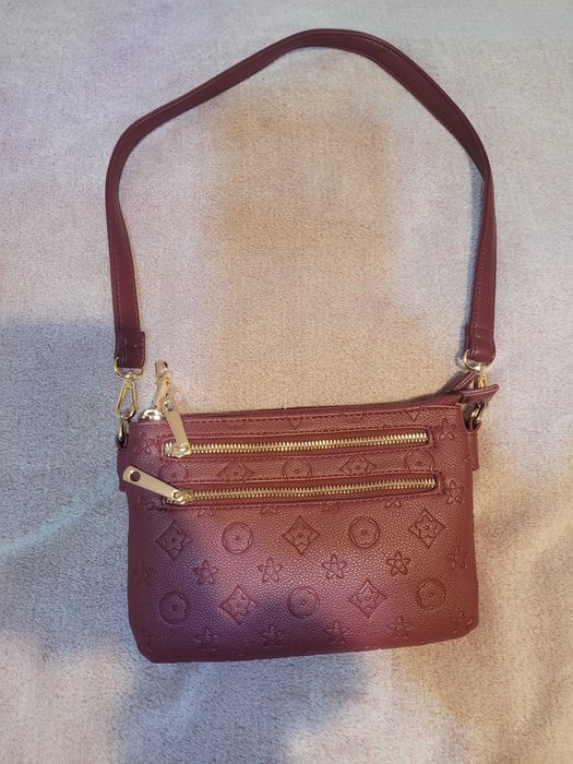 Torebka bordowa na ramię