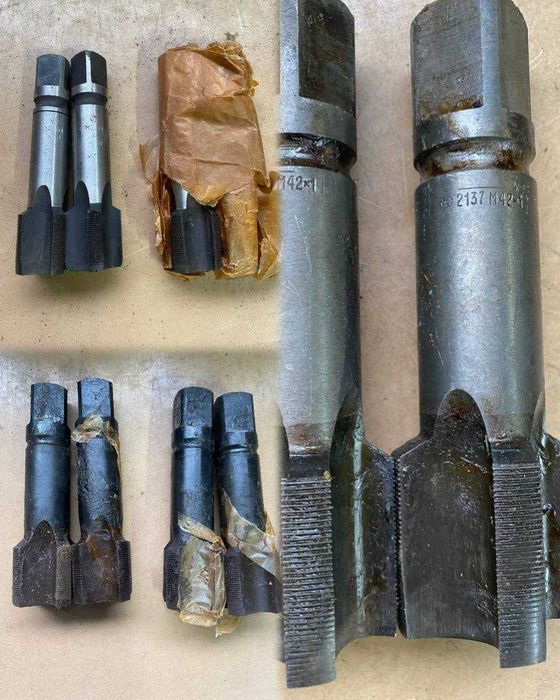 Мітчики Метчики нові зі зберігання СССР дюймові метричні трубні