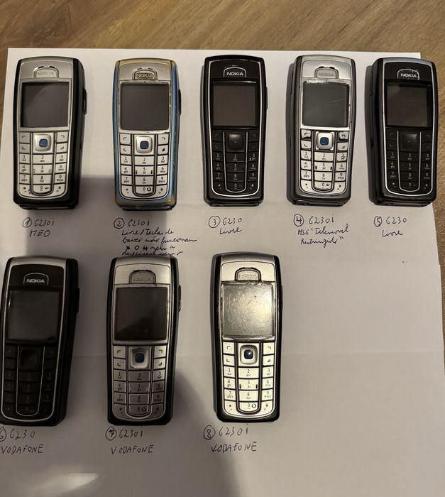 Nokias 6230 e 6230i