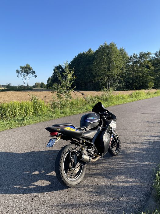 yamaha tzr 50 po swapie na silnik kawasaki ninja 250r