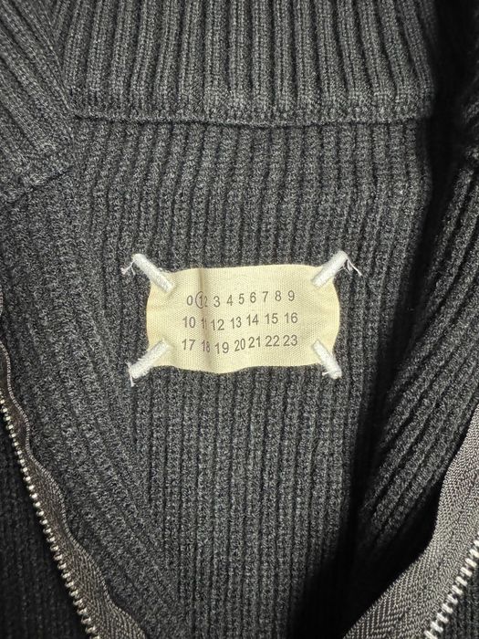 Зип свитер Maison Margiela 1/3 1/4 old money олд мани кофта