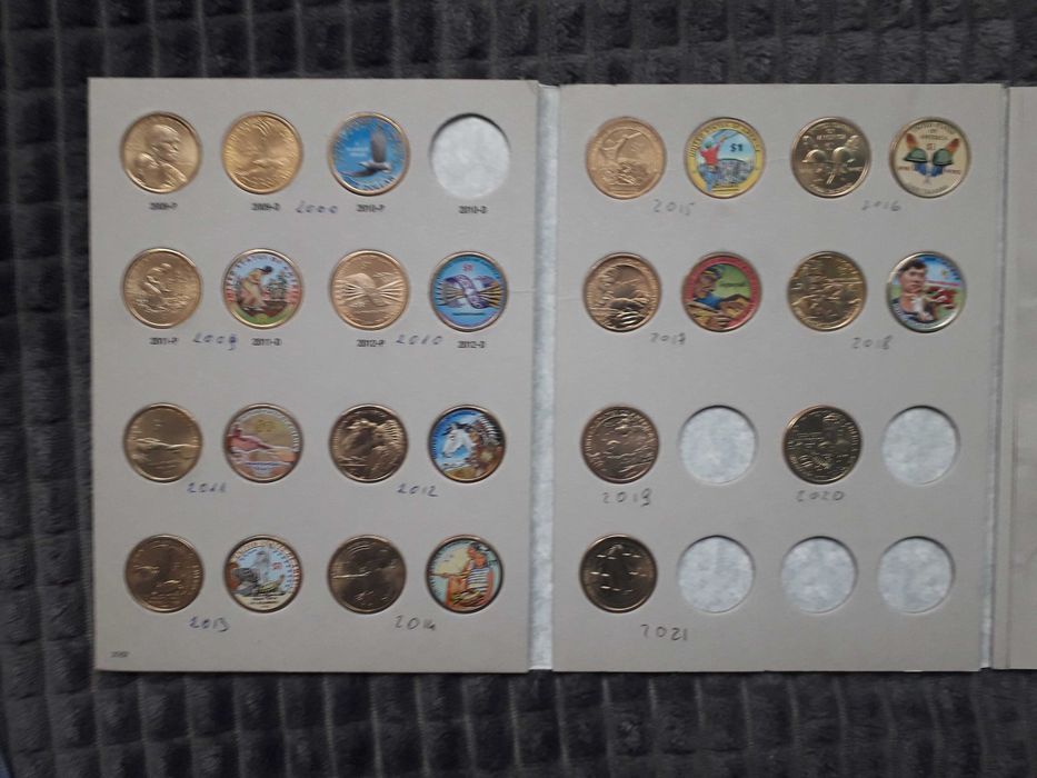 1 dolar indianka Sacagawea