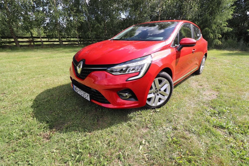 CLIO V 1.0 Tce 70 tys. km Piękny czerwony