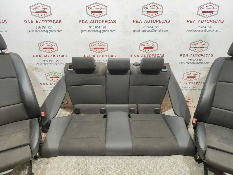 Conjunto Bancos Pele Tecido BMW Séire 1 E81 3 Portas Pack M 2007 a 2011 Original