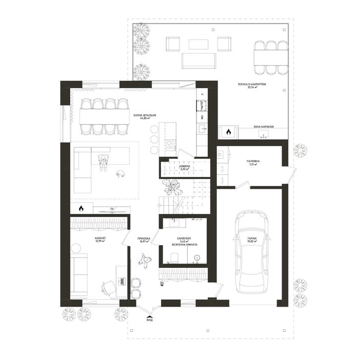 +Тереторія‼️Продаж окремого будинку 184 м2, 6 сот | Наварія