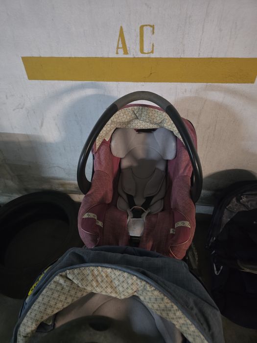 Carro de bebe de gémeos