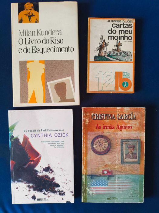 Lote 4 Livros Ficção Universal Clássica e Grandes Dramas Familiares