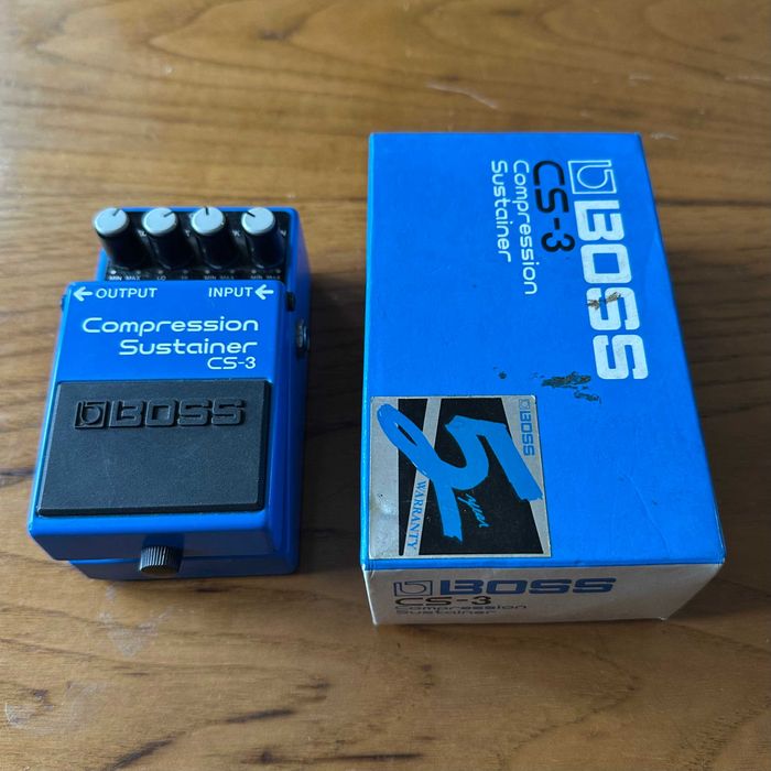 Boss CS-3 Compression Sustainer (Black Label, anos 90)