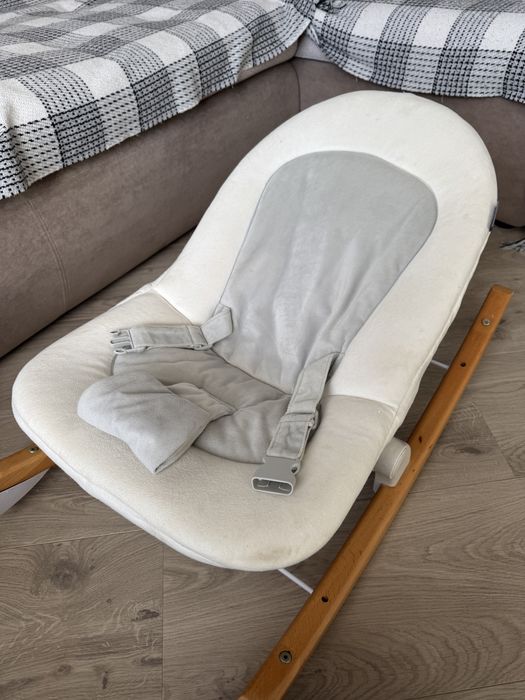 Крісло-гойдалка Kinderkraft Finio White