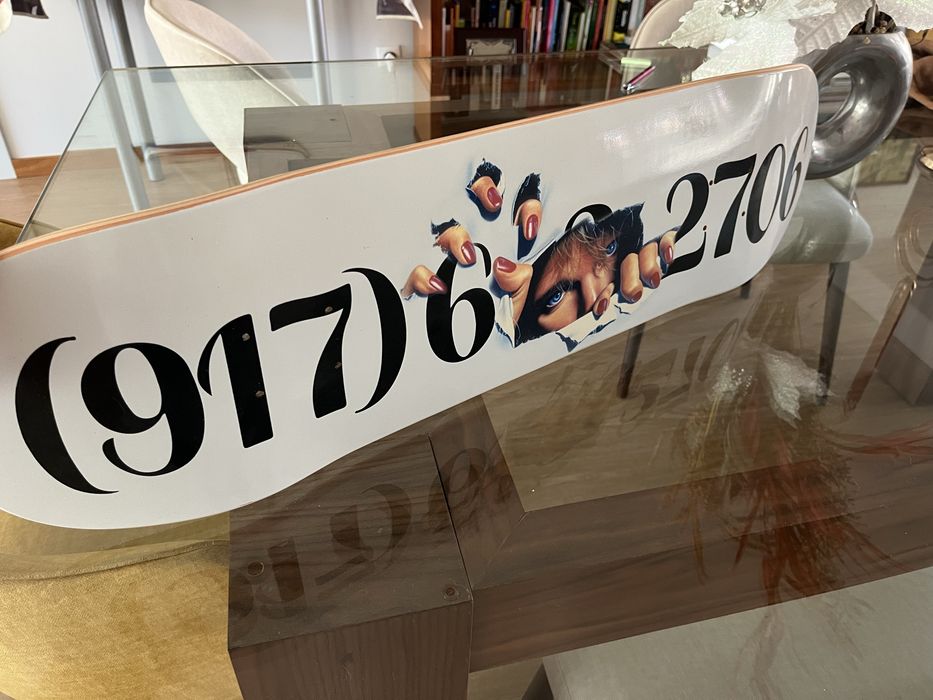 Tabua de skate “ Call Me 917 Dialtone”