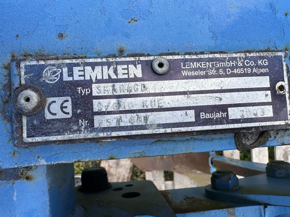 Lemken Smaragd 9  6 метрів  стерньовий культиватор як vaderstad amazone john deere