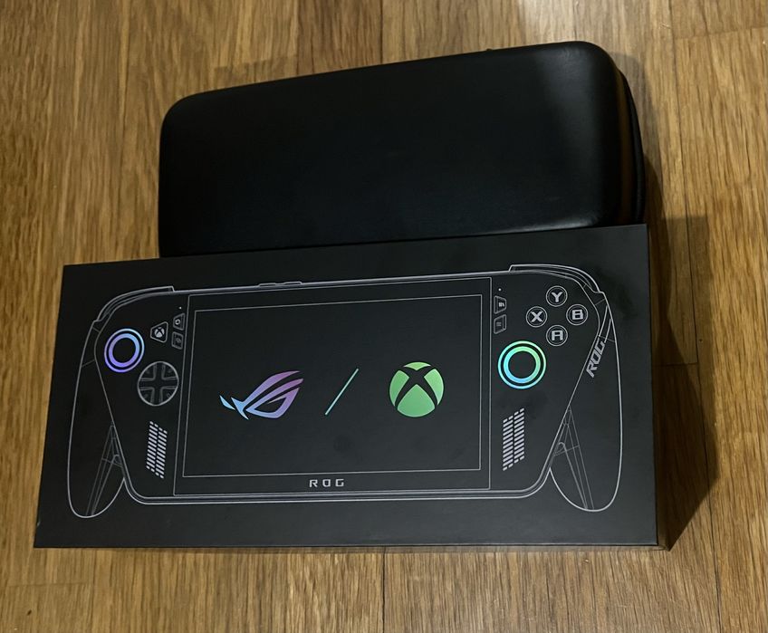 Rog Xbox Ally X imaculado com fatura e garantia Z2 AI EXTREME, 1TB, 24GB RAM, com extra