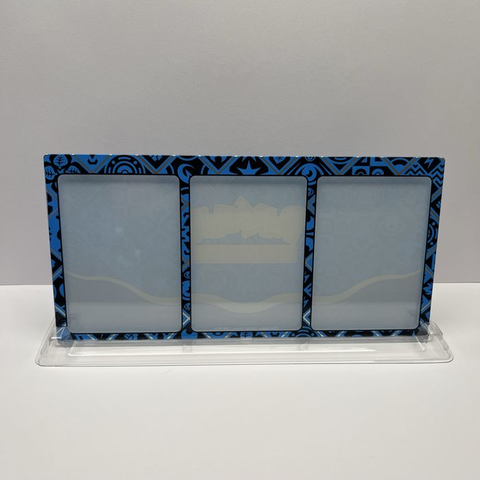 Magnetic holder Ultra-PRO na 3 karty Pokemon TCG niebieski